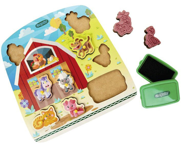 Crayola Farm Puzzle Stampers