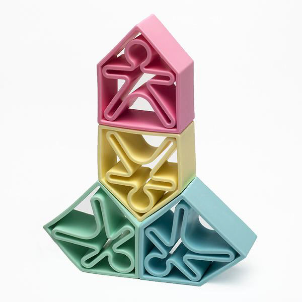 Dena 6 Kids & 6 Houses Pastel