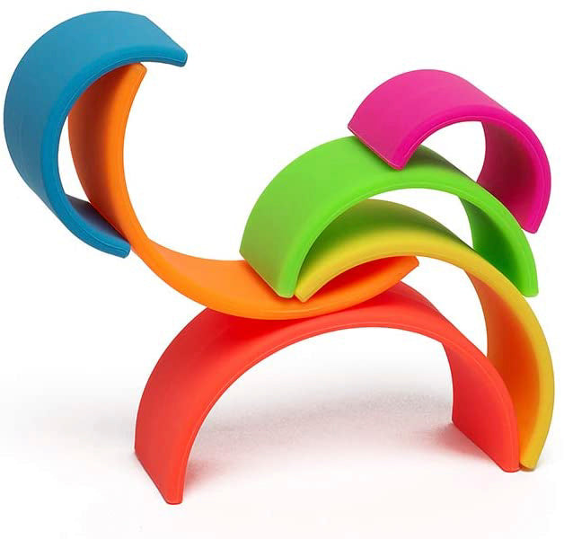 Dena Toys Rainbow Neon 6pc