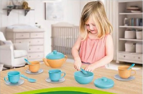 Bio Plastic Tea Set - Wheat Straw