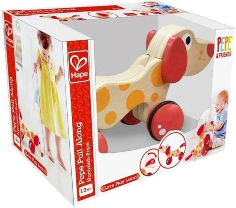 Hape Pepe Pull Along Dog