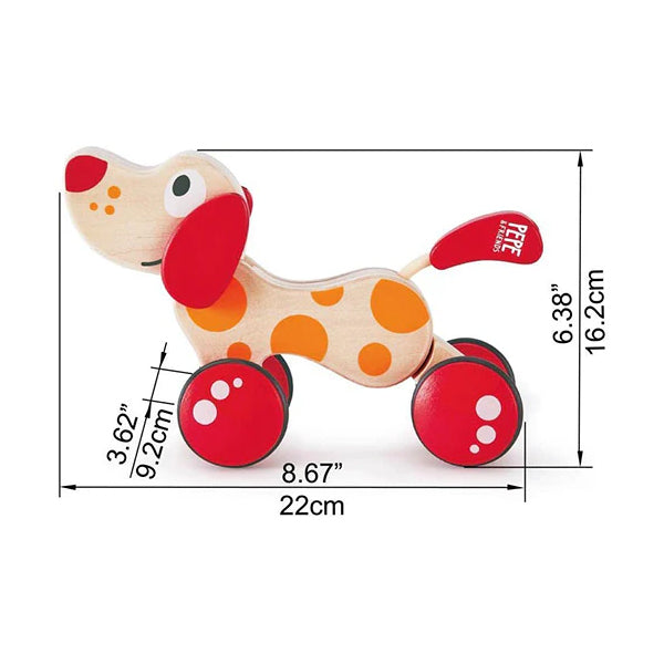 Hape Pepe Pull Along Dog