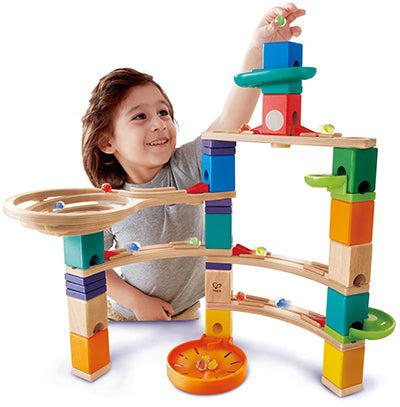 Hape Quadrilla Cliffhanger (44p+ marbles)