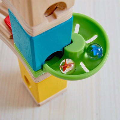 Hape Quadrilla Cliffhanger (44p+ marbles)