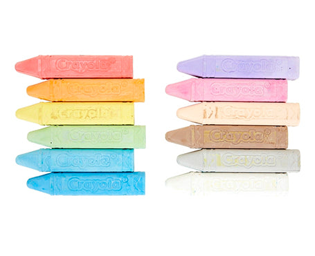 Crayola 12 Washable Sidewalk Chalks Set