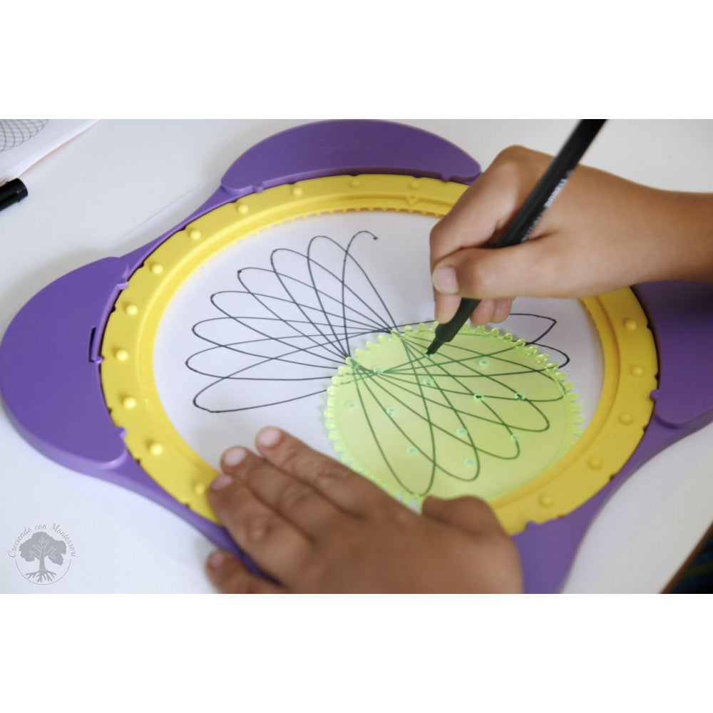 Quercetti | Spirogiro Mandala | Spiral Art