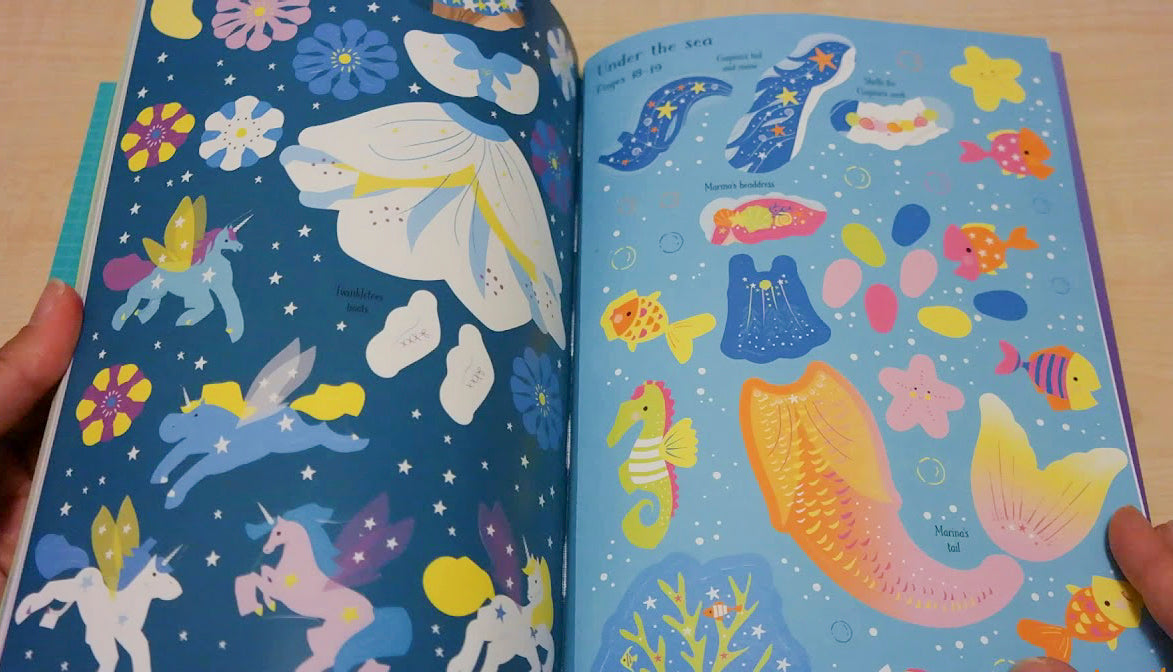 Little Sticker Dolly Dressing Unicorns