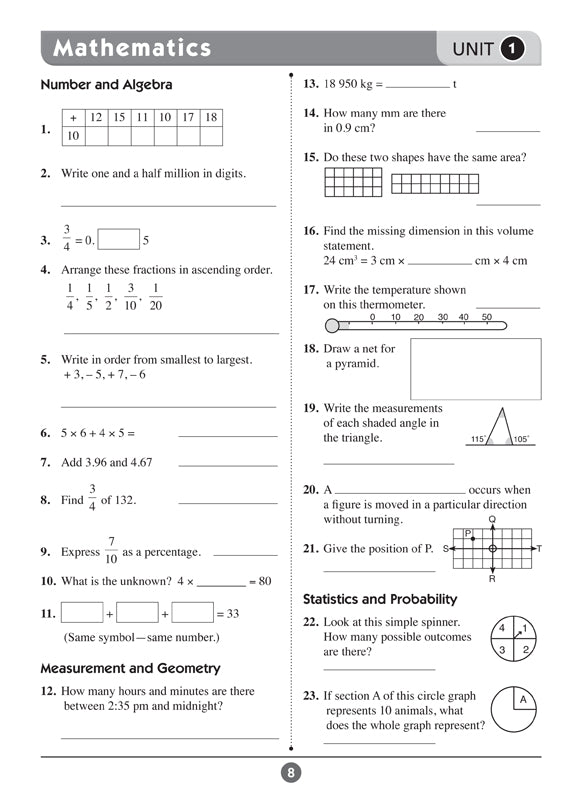 Excel Basic Skills English & Maths Year 7