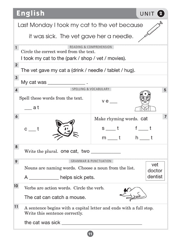 Excel Basic Skills English & Maths Primary Year/Grade 1
