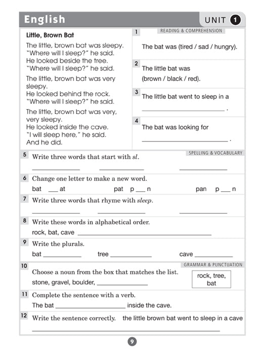 Excel Basic Skills English & Maths Primary Year/Grade 2
