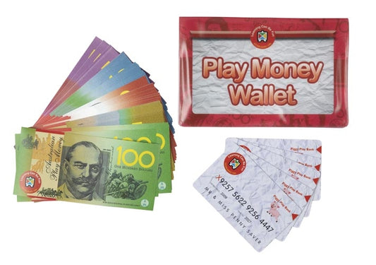 Play Money Wallet, Notes & Credit Cards