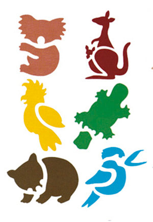 Jumbo Stencils Australian Animal