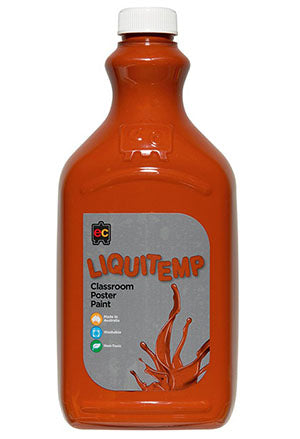 Liquicryl Paint 2L Burnt Sienna