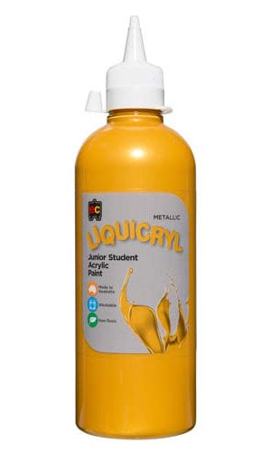 Liquicryl Metallic Gold 500ml
