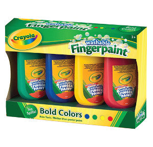 Crayola Finger Paint Set (4pc)