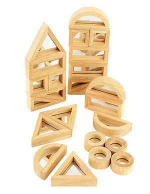 Mirror Block Set of 24