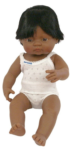 Miniland Doll 38cm Latin American Boy