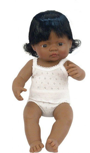 Miniland Doll 38cm Latin American Girl