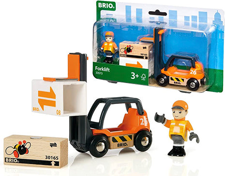 BRIO Vehicle - Forklift 4 Pieces