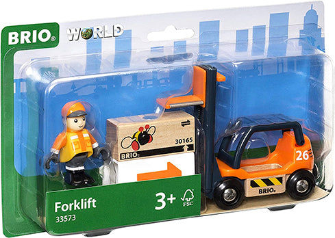 BRIO Vehicle - Forklift 4 Pieces