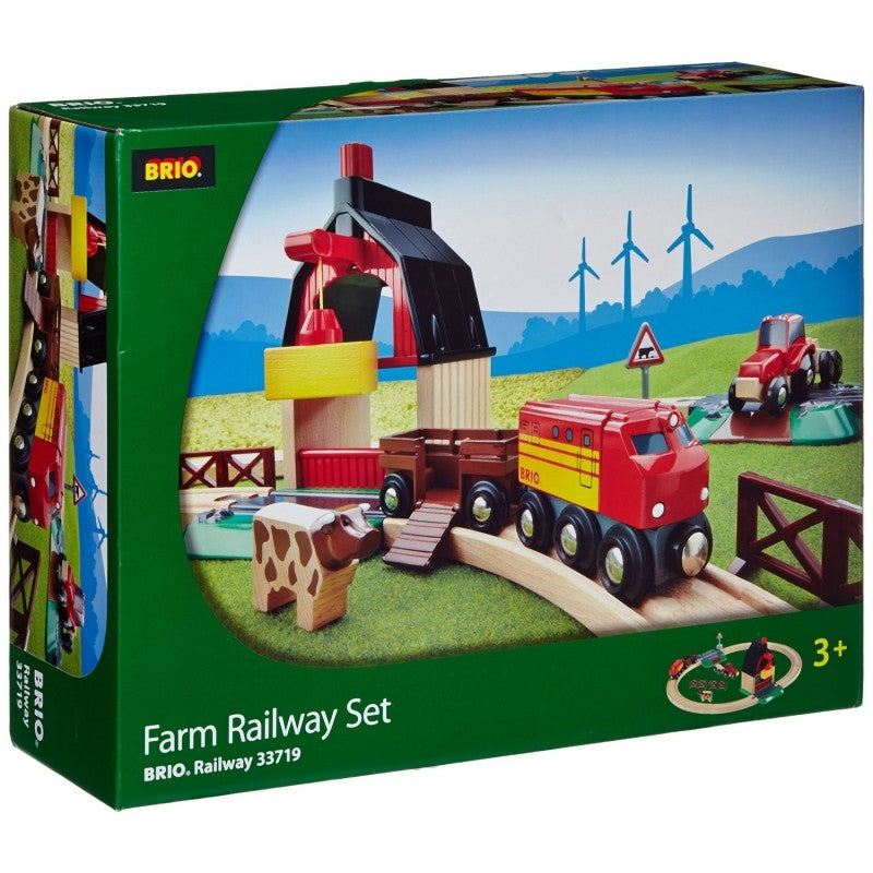 Brio Farm Railway Set