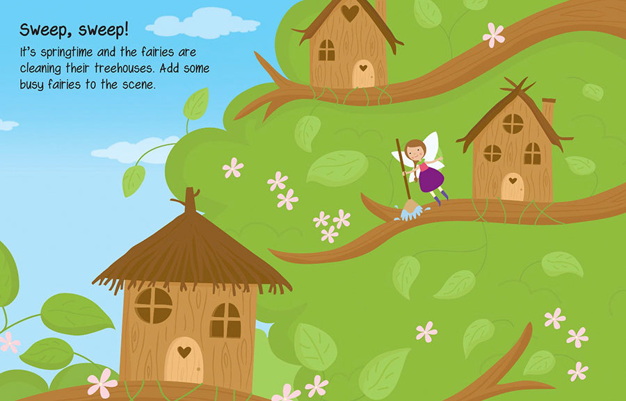 My First Sticker Book Fairies
