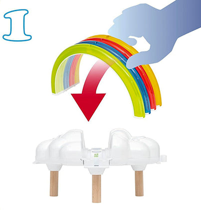 Brio My First Railway Light Up Rainbow Set