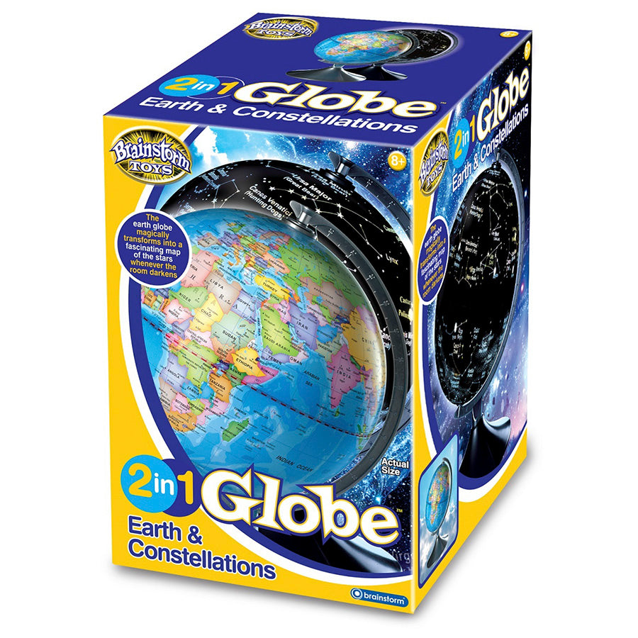 Brainstorm - 2 in 1 Globe & Constellations