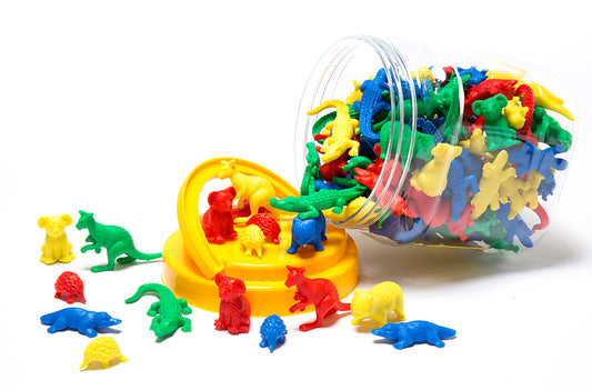 Australian Animal Counters Jar Of 48