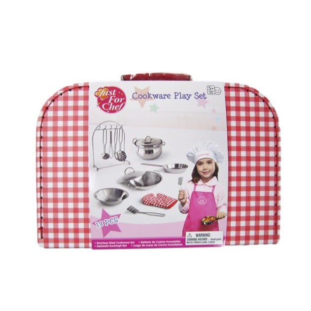 13pc Cookware Set In Suitcase