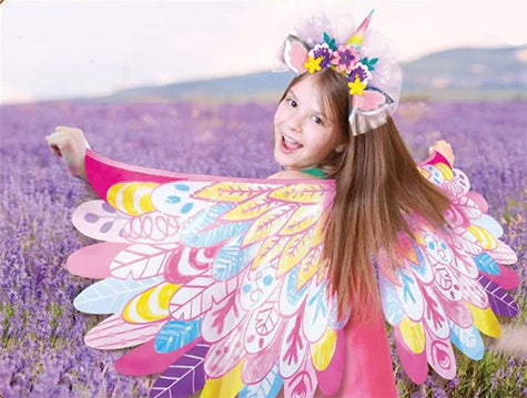Design & Dress Up- Fantastic Unicorn wings & Headband