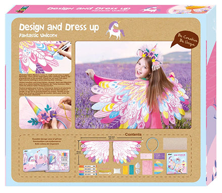 Design & Dress Up- Fantastic Unicorn wings & Headband