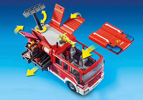 Playmobil Fire Engine With Lights