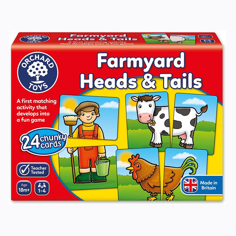 Orchard Games Farmyard Heads and Tails