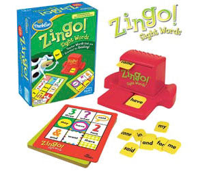 Zing Sight Words