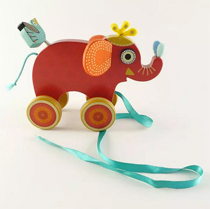 Pull Along Indy The Elephant
