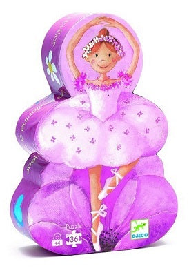 Ballerina Silhouette Puzzle