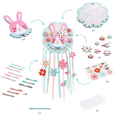 Djeco Do It Yourself Dreamer Dreamcatcher- Bunny