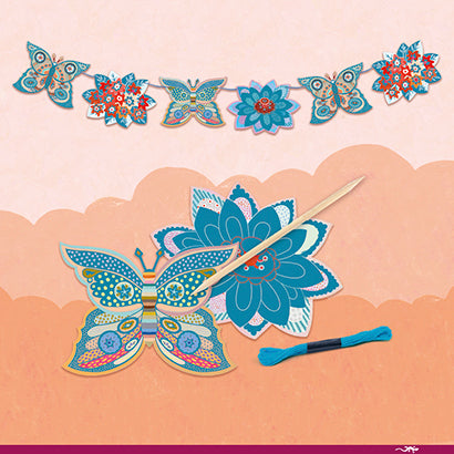 Djeco - The Flower Garden Multi Craft Box Set