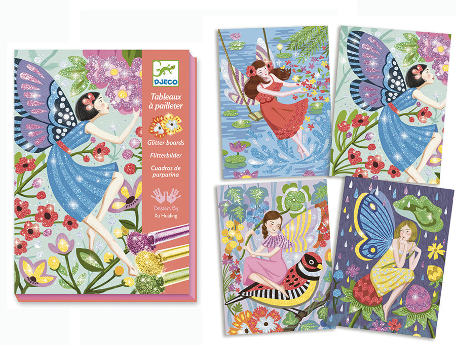 Fairies Glitter Boards Djeco