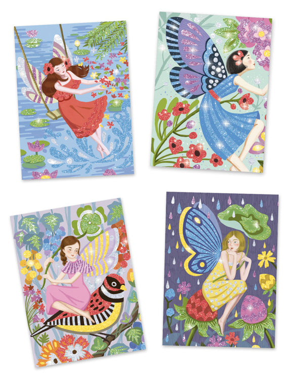 Fairies Glitter Boards Djeco