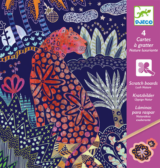 Lush Nature Scratch Cards Djeco