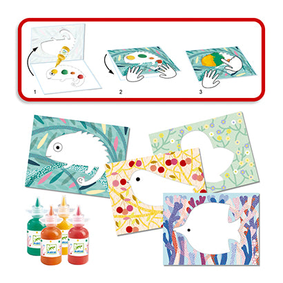 Djeco Squirt & Spread Painting Set