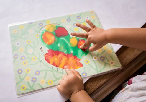 Djeco Squirt & Spread Painting Set