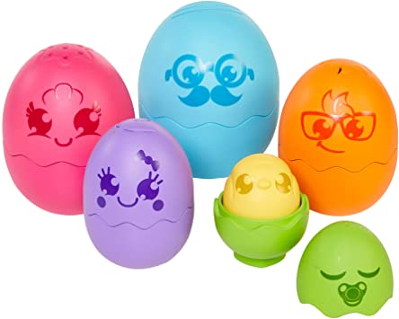 Toomies Hide & Squeak Nesting Eggs