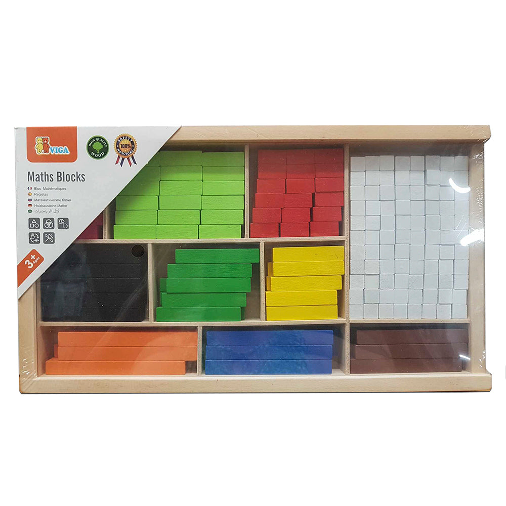 Viga Cuisenaire- Maths Blocks