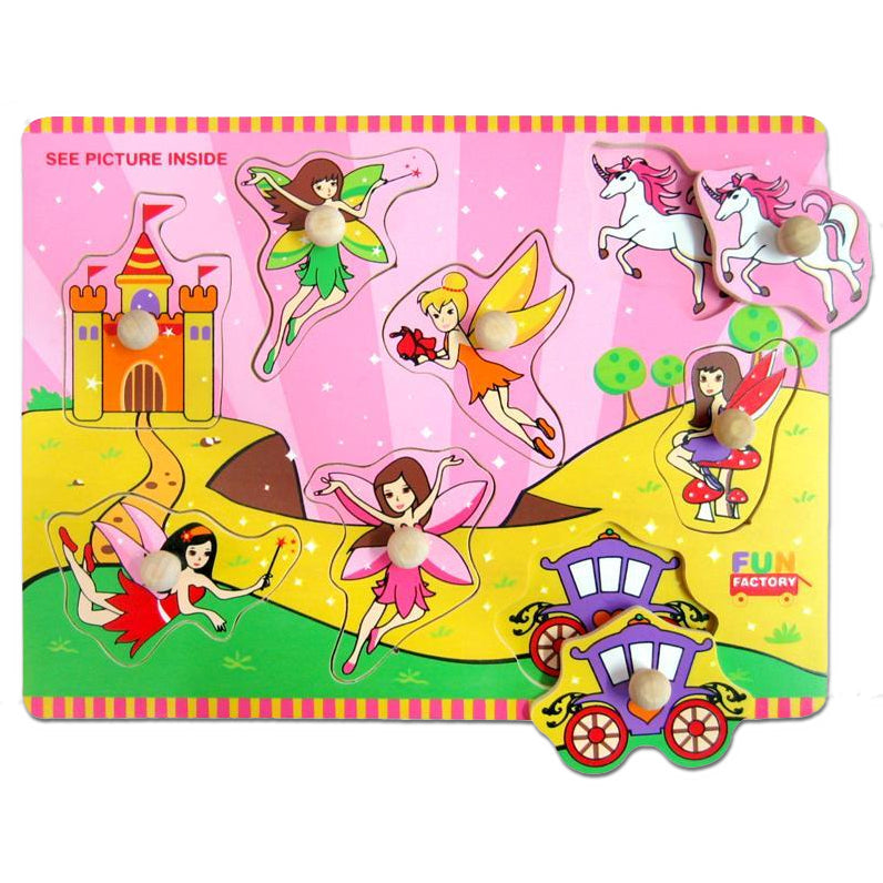 Fairy Wooden Knob Puzzle - Fun Factory