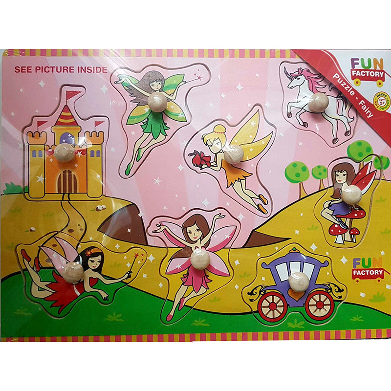 Fairy Wooden Knob Puzzle - Fun Factory