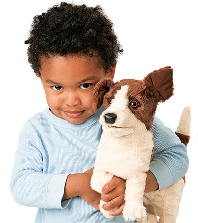 Jack Russell Terrier Hand Puppet - Folkmanis