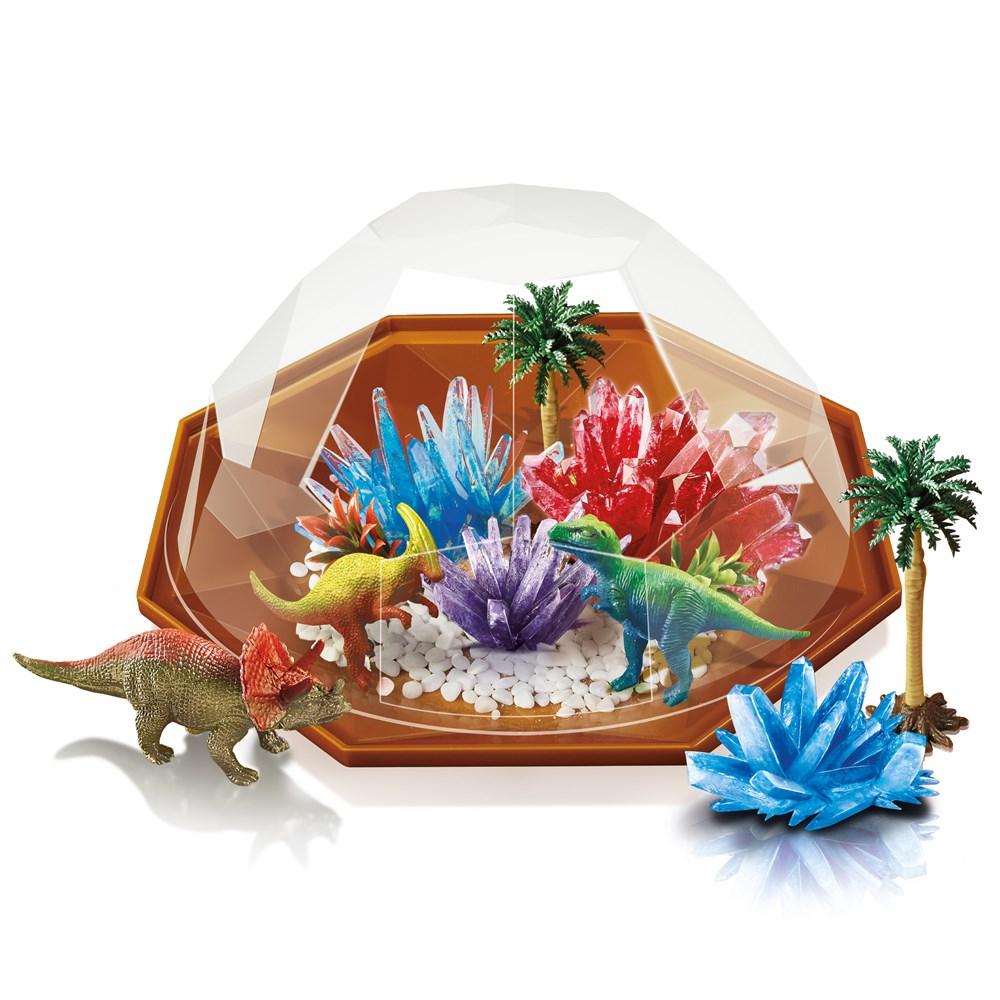 4M Crystal Growing Dinosaur Terrarium